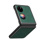 Custodia per telefono antiurto con texture Litchi, For Huawei P50 Pocket