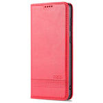 AZNS Custodia per telefono in pelle a vibrazione orizzontale con struttura in vitello magnetico, For Samsung Galaxy A53 5G
