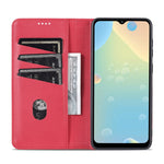 AZNS Custodia per telefono in pelle a vibrazione orizzontale con struttura in vitello magnetico, For Samsung Galaxy A53 5G