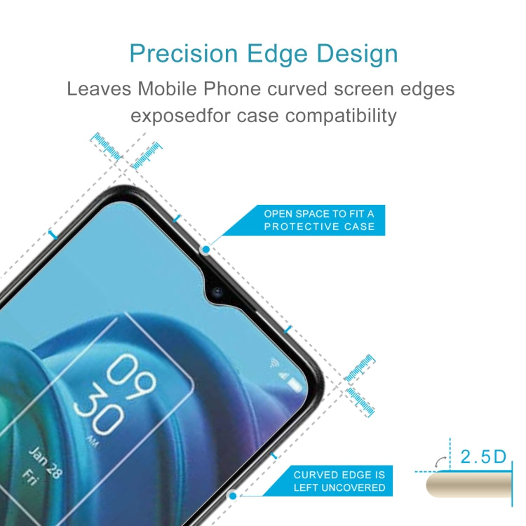 50 pellicole in vetro temperato da 0,26 mm 9H 2,5D, For TCL 30 XE 5G / 30 5G (50 PCS), For TCL 30 V 5G (50 PCS), For Nokia 9 PureView (50 PCS), For LG V50S ThinQ 5G(50 PCS), For OPPO Realme GT2 Pro (50 PCS), For OPPO K5 (50 PCS)                        ...