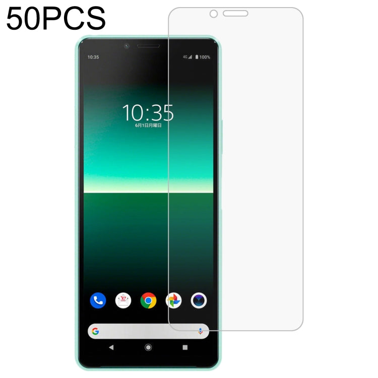 50 pellicole in vetro temperato da 0,26 mm 9H 2,5D, For Oukitel WP10 (50 PCS), For Ulefone Armor 3T (50 PCS), For Ulefone Armor 3 (50 PCS), For Tecno Camon 12 Pro (50 PCS), For Sony Ericsson Xperia 10 II (50 PCS), For Tecno L9 Plus (50 PCS)            ...