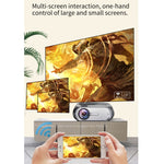 Proiettore digitale T7i 720P LED Home Theater 200 ANSI