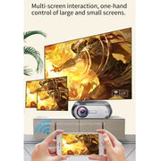 Proiettore digitale T7i 720P 200 ANSI Home Theater LED HD, stessa versione dello schermo,, Same Screen Version,US Plug, Same Screen Version,EU Plug, Same Screen Version,UK Plug, Same Screen Version,AU Plug