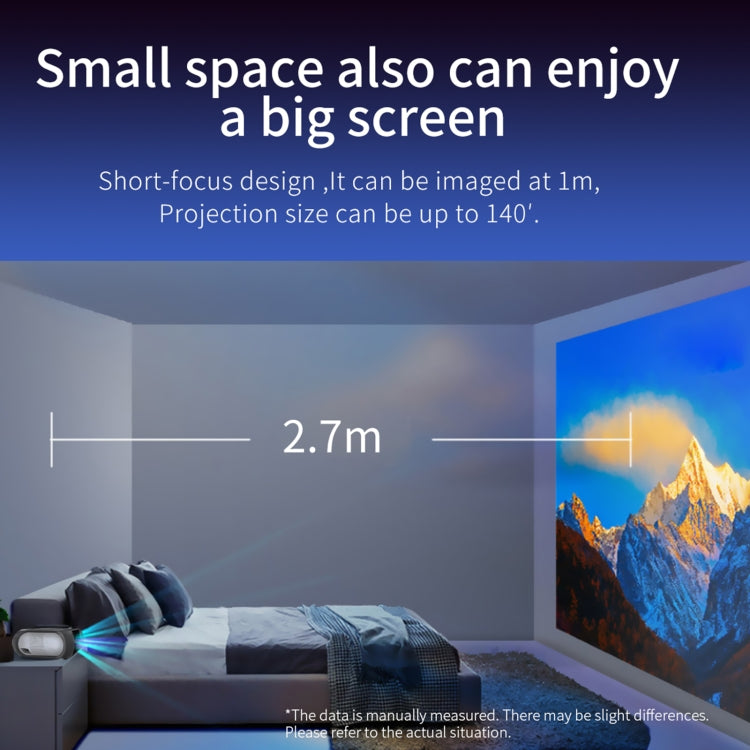 Proiettore digitale T7i 720P LED Home Theater 200 ANSI
