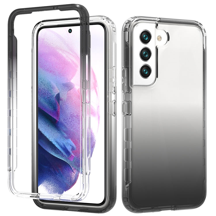Trasparenza Custodia per telefono in PC + TPU sfumato a due colori, For Samsung Galaxy S22 5G, For Samsung Galaxy S22+ 5G, For Samsung Galaxy S22 Ultra 5G