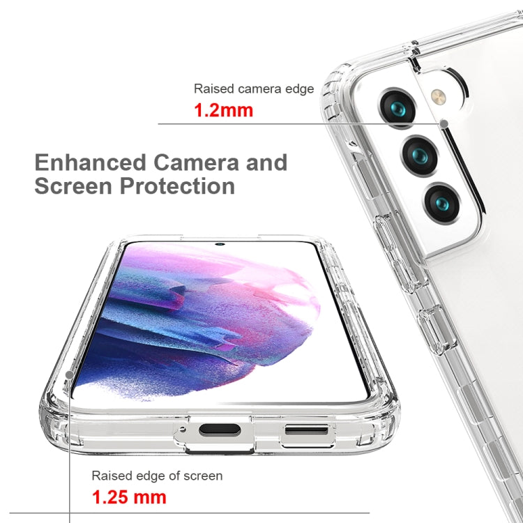 Trasparenza Custodia per telefono in PC + TPU sfumato a due colori, For Samsung Galaxy S22 5G, For Samsung Galaxy S22+ 5G, For Samsung Galaxy S22 Ultra 5G