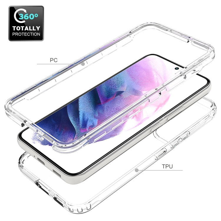 Trasparenza Custodia per telefono in PC + TPU sfumato a due colori, For Samsung Galaxy S22 5G, For Samsung Galaxy S22+ 5G, For Samsung Galaxy S22 Ultra 5G