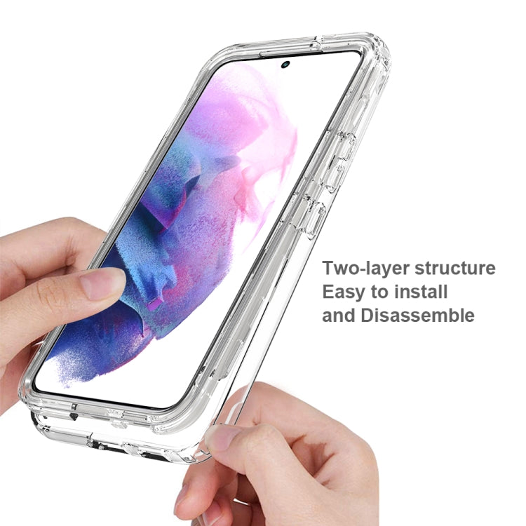 Trasparenza Custodia per telefono in PC + TPU sfumato a due colori, For Samsung Galaxy S22 5G, For Samsung Galaxy S22+ 5G, For Samsung Galaxy S22 Ultra 5G