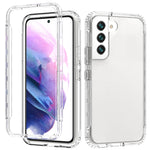 Trasparenza Custodia per telefono in PC + TPU sfumato a due colori, For Samsung Galaxy S22 5G, For Samsung Galaxy S22+ 5G, For Samsung Galaxy S22 Ultra 5G
