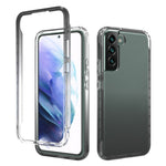 Trasparenza Custodia per telefono in PC + TPU sfumato a due colori, For Samsung Galaxy S22 5G, For Samsung Galaxy S22+ 5G, For Samsung Galaxy S22 Ultra 5G