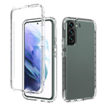Trasparenza Custodia per telefono in PC + TPU sfumato a due colori, For Samsung Galaxy S22 5G, For Samsung Galaxy S22+ 5G, For Samsung Galaxy S22 Ultra 5G