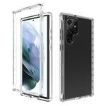 Trasparenza Custodia per telefono in PC + TPU sfumato a due colori, For Samsung Galaxy S22 5G, For Samsung Galaxy S22+ 5G, For Samsung Galaxy S22 Ultra 5G