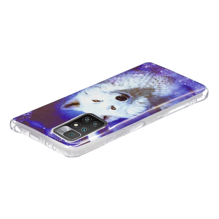 Custodia protettiva per telefono in TPU luminoso, For Xiaomi Redmi 10