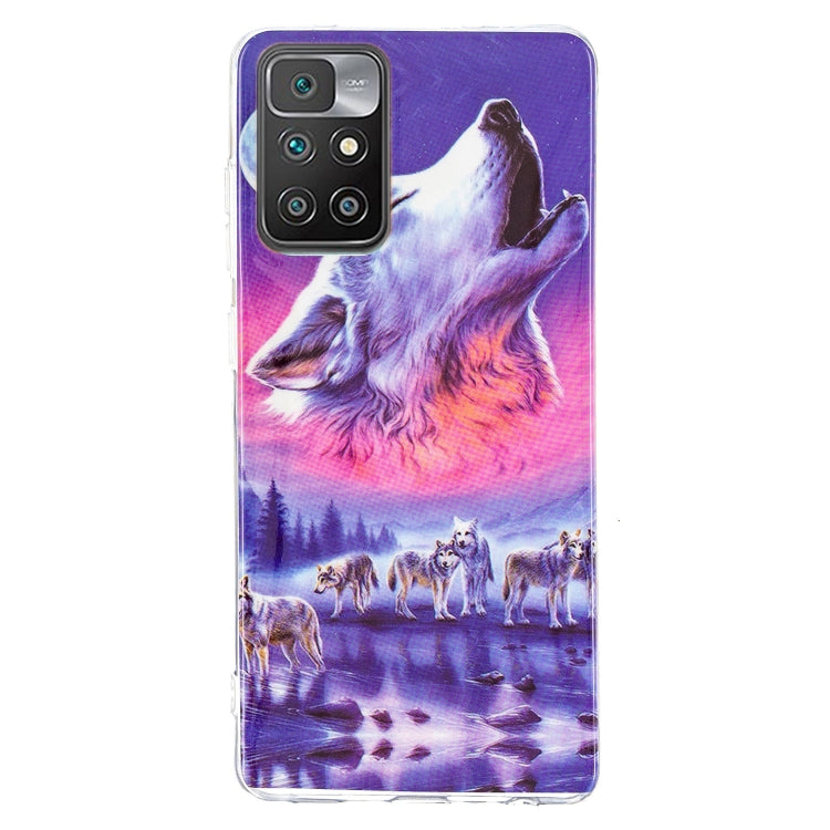 Custodia protettiva per telefono in TPU luminoso, For Xiaomi Redmi 10