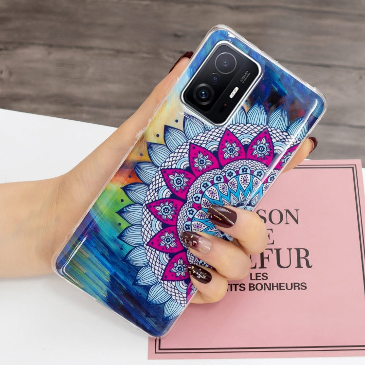 Custodia protettiva per telefono in TPU luminoso, For Xiaomi 11T / 11T Pro