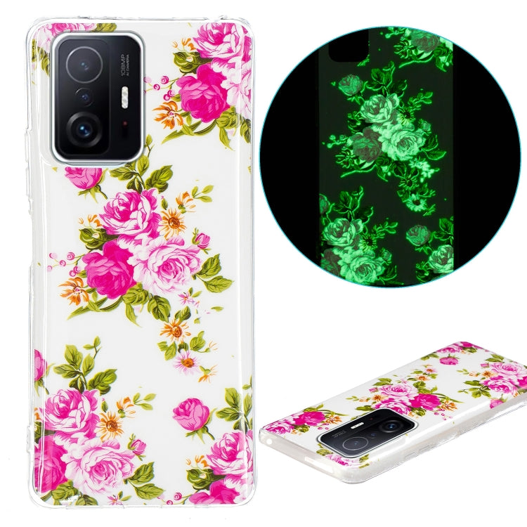 Custodia protettiva per telefono in TPU luminoso, For Xiaomi 11T / 11T Pro