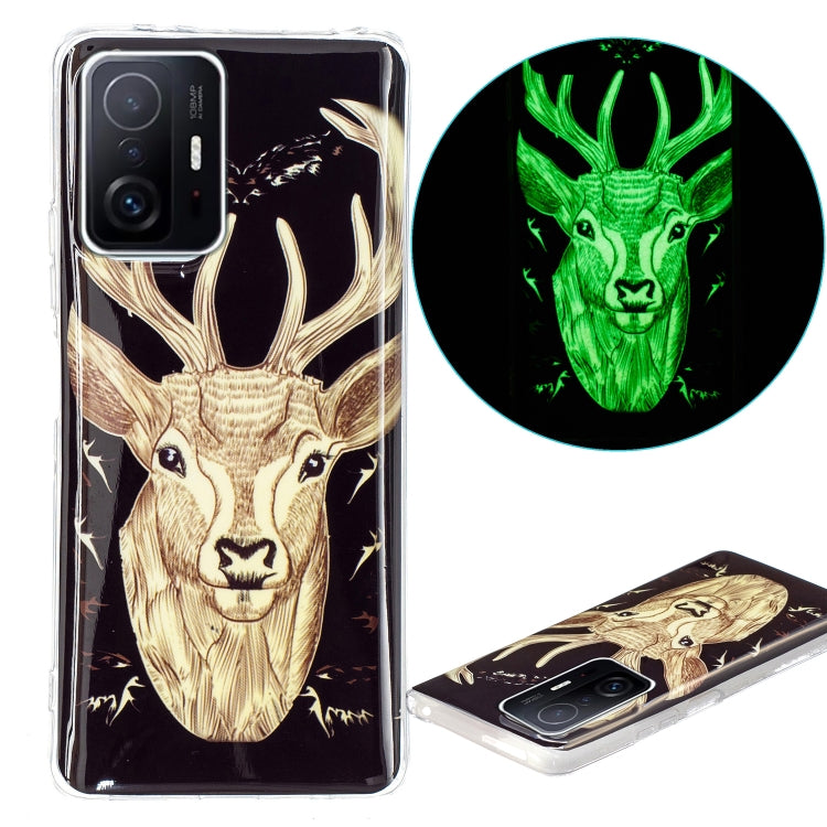 Custodia protettiva per telefono in TPU luminoso, For Xiaomi 11T / 11T Pro