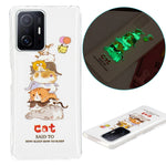 Custodia protettiva per telefono in TPU luminoso, For Xiaomi 11T / 11T Pro