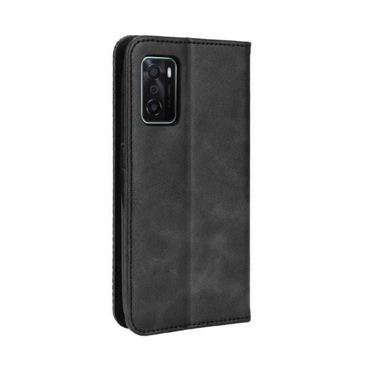 Custodia per telefono in pelle con trama retrò con fibbia magnetica, For OPPO A55s 5G JP Version, For OPPO Reno7 5G, For OPPO Reno7 Pro 5G, For OPPO Realme Narzo 50A, For TCL 20 XE, For TCL 20Y