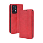 Custodia per telefono in pelle con trama retrò con fibbia magnetica, For OPPO A55s 5G JP Version, For OPPO Reno7 5G, For OPPO Reno7 Pro 5G, For OPPO Realme Narzo 50A, For TCL 20 XE, For TCL 20Y