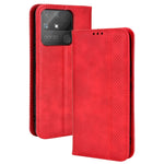 Custodia per telefono in pelle con trama retrò con fibbia magnetica, For OPPO A55s 5G JP Version, For OPPO Reno7 5G, For OPPO Reno7 Pro 5G, For OPPO Realme Narzo 50A, For TCL 20 XE, For TCL 20Y