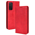 Custodia per telefono in pelle con trama retrò con fibbia magnetica, For TCL 205, For vivo Y3s 2021, For vivo S10e / V23e 4G / 5G, For vivo Y15s 2021 / Y15a, For Infinix Hot 11, For Infinix Note 11 Pro
