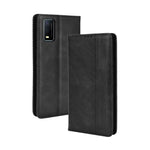 Custodia per telefono in pelle con trama retrò con fibbia magnetica, For TCL 205, For vivo Y3s 2021, For vivo S10e / V23e 4G / 5G, For vivo Y15s 2021 / Y15a, For Infinix Hot 11, For Infinix Note 11 Pro