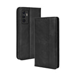 Custodia per telefono in pelle con trama retrò con fibbia magnetica, For TCL 205, For vivo Y3s 2021, For vivo S10e / V23e 4G / 5G, For vivo Y15s 2021 / Y15a, For Infinix Hot 11, For Infinix Note 11 Pro