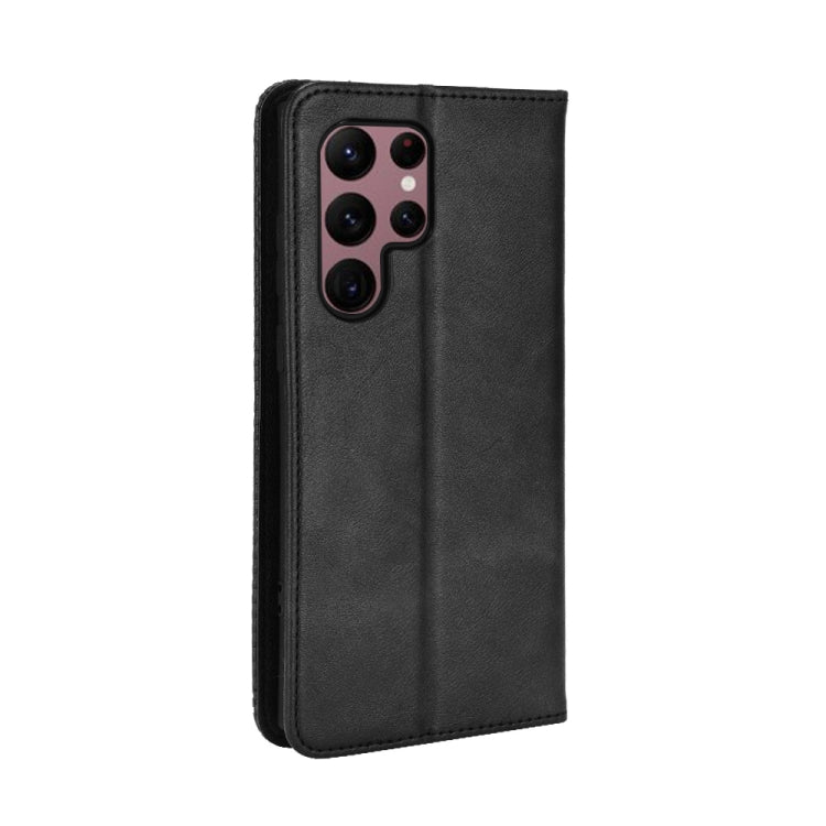 Custodia per telefono in pelle con trama retrò con fibbia magnetica, For Samsung Galaxy S22 Ultra 5G, For Sharp Aquos Wish, For Xiaomi 12, For OnePlus 10 Pro 5G, For Umidigi A11s, For ZTE Libero 5G II
