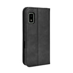 Custodia smartphone in pelle con fibbia magnetica