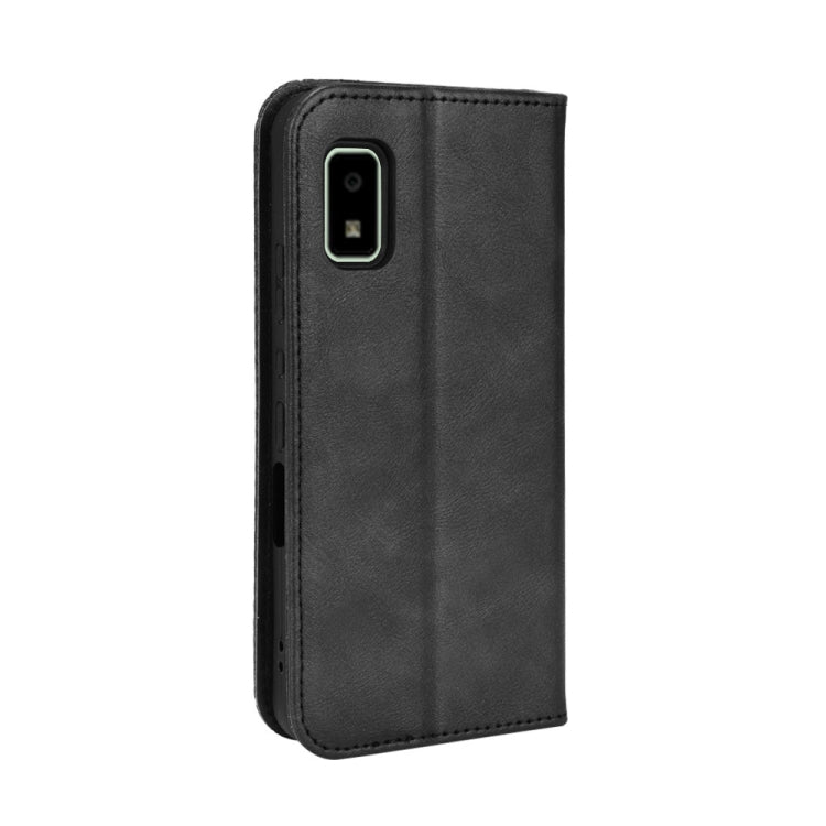 Custodia smartphone in pelle con fibbia magnetica