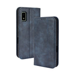 Custodia smartphone in pelle con fibbia magnetica