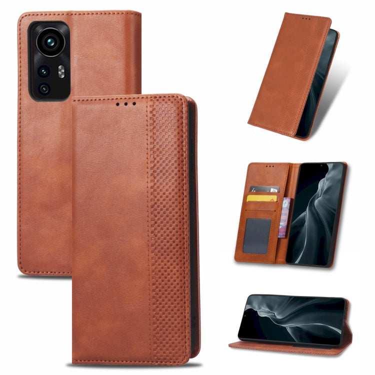 Custodia smartphone in pelle con fibbia magnetica