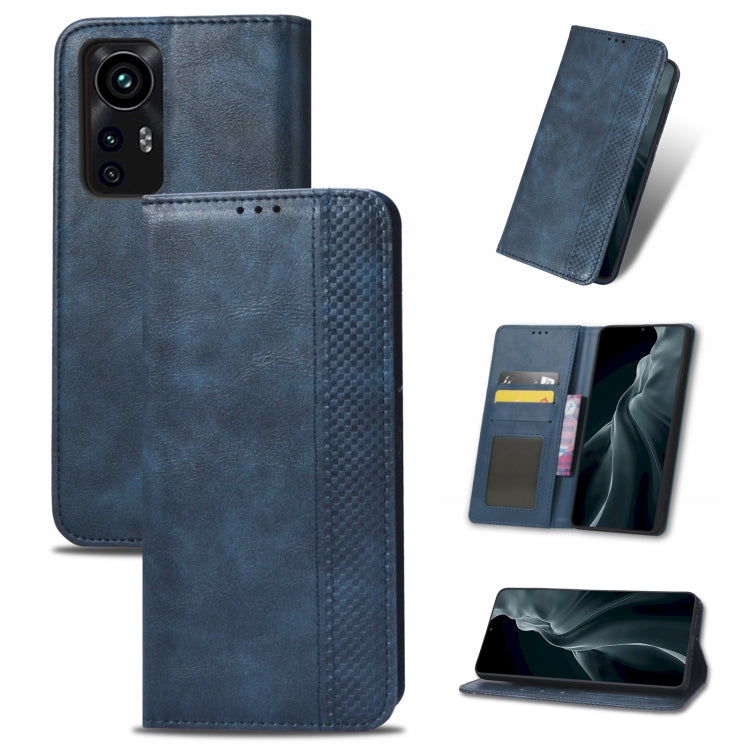 Custodia smartphone in pelle con fibbia magnetica