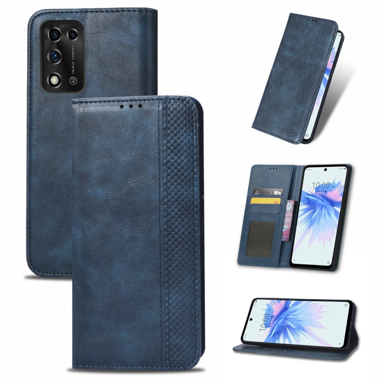 Custodia smartphone in pelle con fibbia magnetica