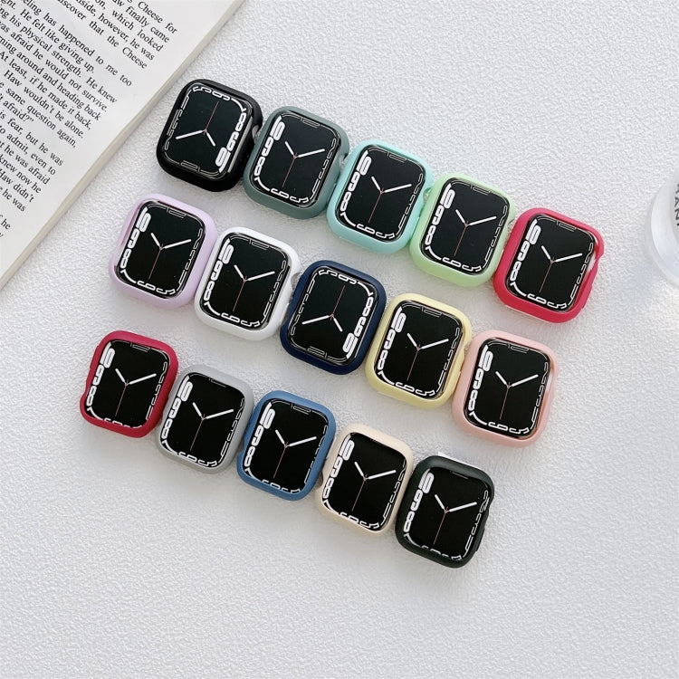 Custodia per orologio color caramella in TPU, For Apple Watch Series 9 / 8 / 7 41mm