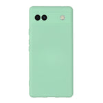 Custodia per telefono in silicone liquido di colore puro, For Google Pixel 6a
