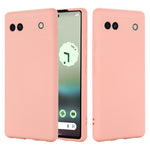 Custodia per telefono in silicone liquido di colore puro, For Google Pixel 6a