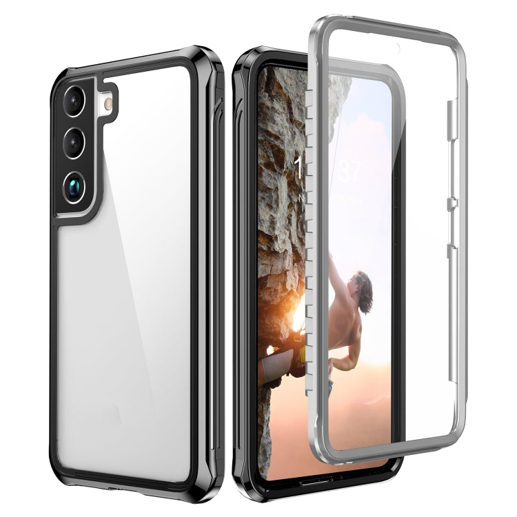 RedPepper Trasparente Dot Custodia impermeabile antiurto per PC + TPU, For Samsung Galaxy S22 5G, For Samsung Galaxy S22+ 5G, For Samsung Galaxy S22 Ultra 5G
