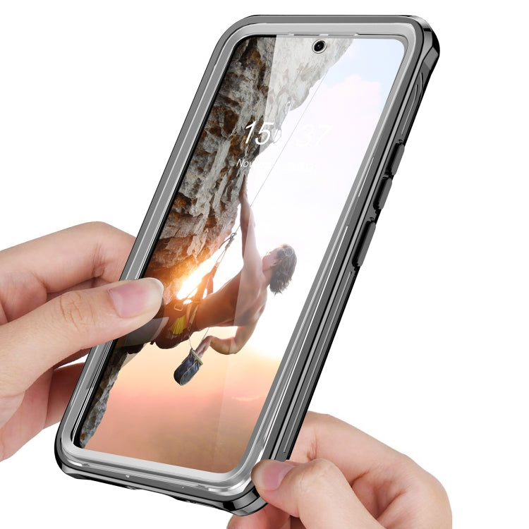 RedPepper Trasparente Dot Custodia impermeabile antiurto per PC + TPU, For Samsung Galaxy S22 5G, For Samsung Galaxy S22+ 5G, For Samsung Galaxy S22 Ultra 5G