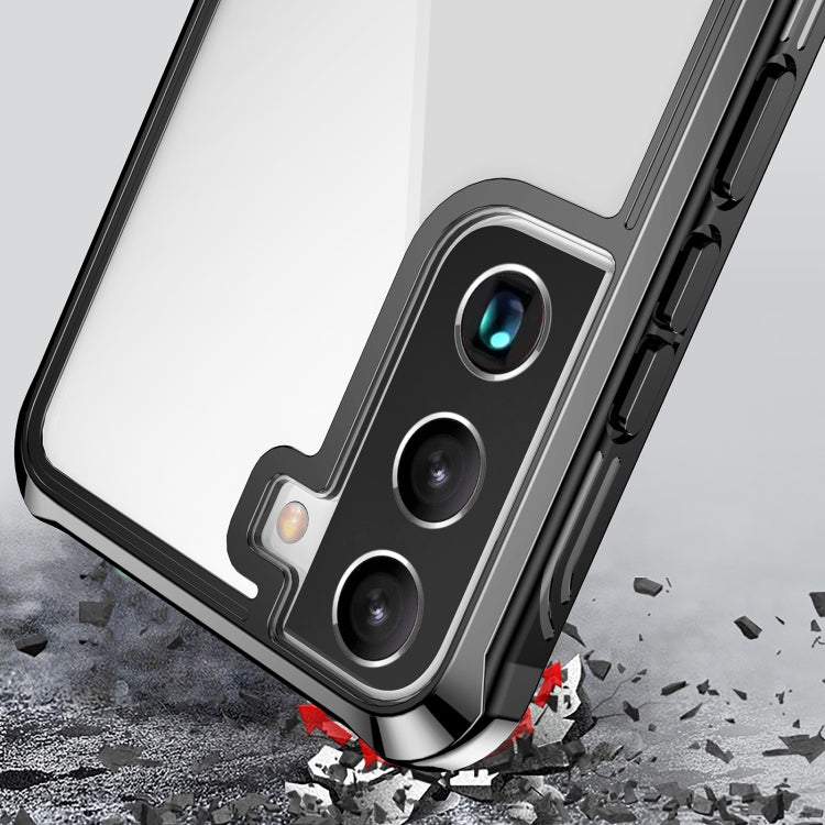 RedPepper Trasparente Dot Custodia impermeabile antiurto per PC + TPU, For Samsung Galaxy S22 5G, For Samsung Galaxy S22+ 5G, For Samsung Galaxy S22 Ultra 5G