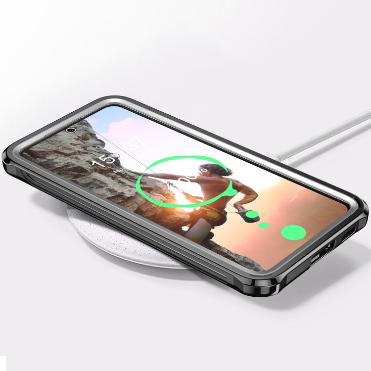 RedPepper Trasparente Dot Custodia impermeabile antiurto per PC + TPU, For Samsung Galaxy S22 5G, For Samsung Galaxy S22+ 5G, For Samsung Galaxy S22 Ultra 5G