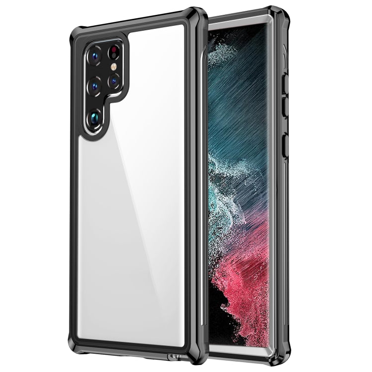 RedPepper Trasparente Dot Custodia impermeabile antiurto per PC + TPU, For Samsung Galaxy S22 5G, For Samsung Galaxy S22+ 5G, For Samsung Galaxy S22 Ultra 5G