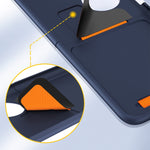 Cinturino da polso Skin Feel Cassa del telefono per PC smerigliata, For Huawei P50 Pocket