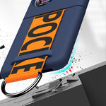 Cinturino da polso Skin Feel Cassa del telefono per PC smerigliata, For Huawei P50 Pocket
