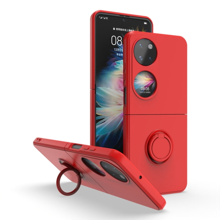 Cassa del telefono del PC del supporto dell'anello, For Huawei P50 Pocket