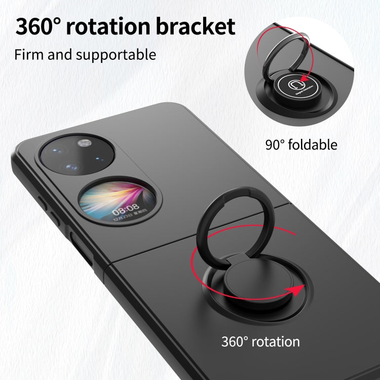Cassa del telefono del PC del supporto dell'anello, For Huawei P50 Pocket