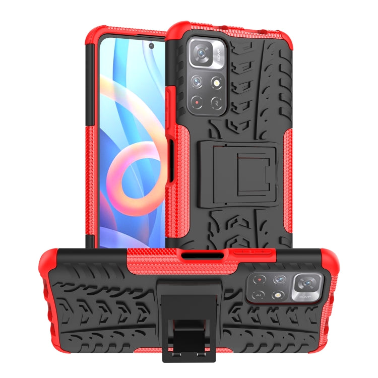Texture gomma TPU + custodia per telefono PC, For Xiaomi Redmi Note 11 5G