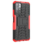 Texture gomma TPU + custodia per telefono PC, For Xiaomi Redmi Note 11 5G