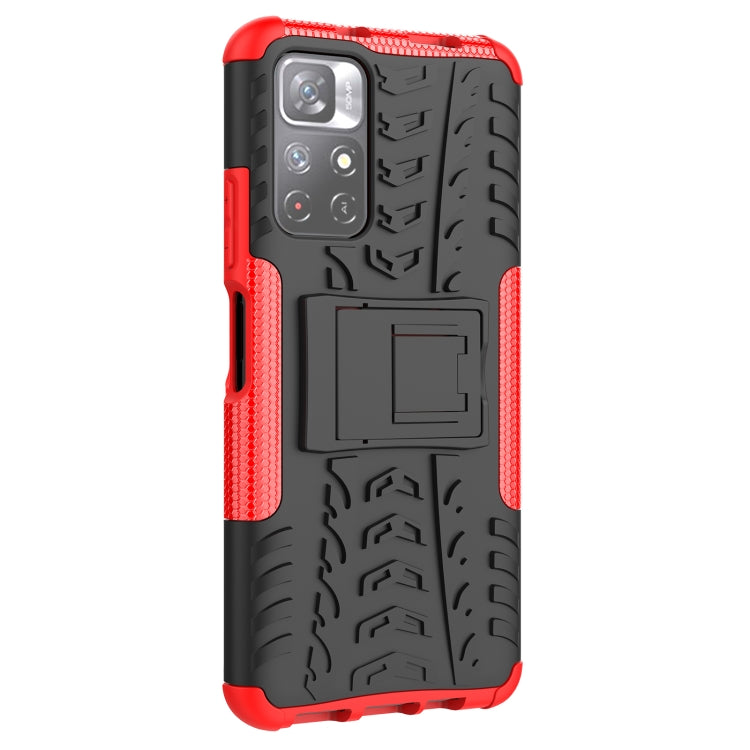 Texture gomma TPU + custodia per telefono PC, For Xiaomi Redmi Note 11 5G